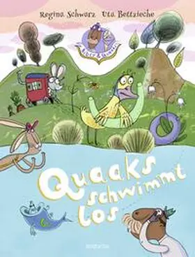 Schwarz |  Biber & Quaaks: Quaaks schwimmt los | Buch |  Sack Fachmedien