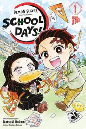 Gotouge / Hokami |  Demon Slayer - Kimetsu no Yaiba: School Days 1 | Buch |  Sack Fachmedien