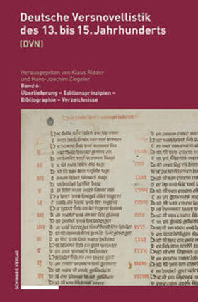 Ridder / Ziegeler |  German Verse-Couplet Tales from the Thirteenth to the Fifteenth Century | eBook | Sack Fachmedien