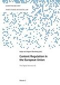 von Ungern-Sternberg / G'Sell / Janal |  Content Regulation in the European Union | Buch |  Sack Fachmedien
