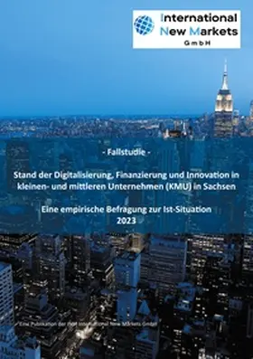 Escher / Stopp / Jähnig |  Stand der Digitalisierung, Finanzierung und Innovation in kleinen- und mittleren Unternehmen (KMU) in Sachsen | Buch |  Sack Fachmedien