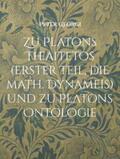 Georgi |  Zu Platons Theaitetos (erster Teil, die math. Dynameis) und zu Platons Ontologie | Buch |  Sack Fachmedien