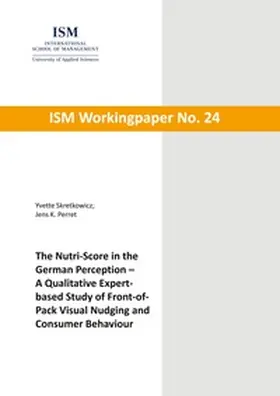 Skretkowicz / Perret |  The Nutri-Score in the German Perception | Buch |  Sack Fachmedien