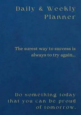 Schröder | Daily & Weekly Planner for success: | Buch | 978-3-7584-7177-3 | sack.de