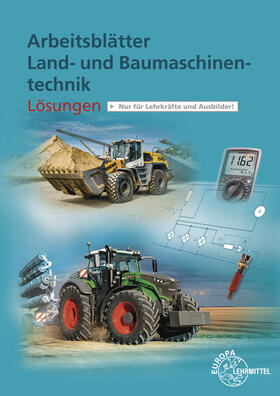 Friese-Tapmeyer / Petersen / Friske |  Lös./ Arbeitsblätter Land-/ Baumaschinentechnik | Buch |  Sack Fachmedien
