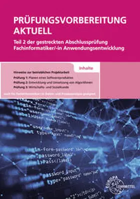 Hardy / Schellenberg / Stiefel |  Prüfungsvorbereitung aktuell Teil 2 der gestreckten Abschlussprüfung | Buch |  Sack Fachmedien