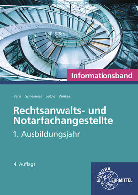Weiten / Behr / Grillemeier | Rechtsanwalts- und Notarfachangestellte, Informationsband | Buch | 978-3-7585-7451-1 | sack.de