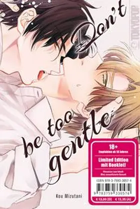 Mizutani |  Don't be too gentle - Limited Edition | Buch |  Sack Fachmedien