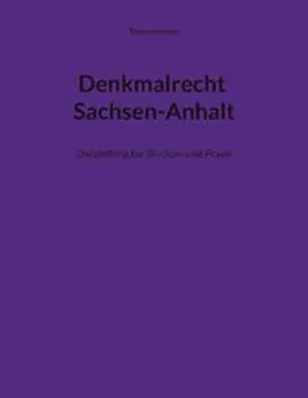 Franz |  Denkmalrecht Sachsen-Anhalt | eBook | Sack Fachmedien