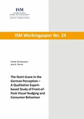 Skretkowicz / Perret |  The Nutri-Score in the German Perception | eBook | Sack Fachmedien