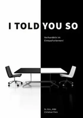 Flick |  I told you so | eBook | Sack Fachmedien