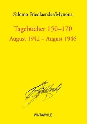 Friedlaender / Geerken / Thiel |  Tagebücher 150-170 | Buch |  Sack Fachmedien