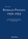 Vogt |  Bierbaum-Proenen 1929-1952 | Buch |  Sack Fachmedien