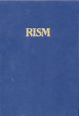  Répertoire International des Sources Musicales (RISM) / Einzeldrucke vor 1800 | Buch |  Sack Fachmedien