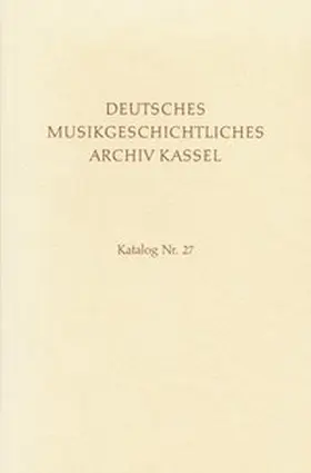 Birkendorf |  Deutsches Musikgeschichtliches Archiv. Katalog der Filmsammlung / Bd V / Sammeldrucke des 16. und 17. Jahrhunderts | Buch |  Sack Fachmedien