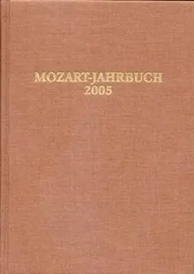 Konrad / Leopold / Seiffert |  Mozart-Jahrbuch / Mozart-Jahrbuch 2005 | Buch |  Sack Fachmedien