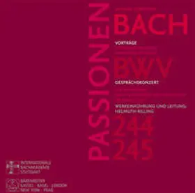 Bolin / Prinz |  Bach, Johann Sebastian: Passionen nach Johannes und Matthäus, BWV 244, BWV 245 | Sonstiges |  Sack Fachmedien