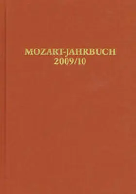 Internationale Stiftung Mozarteum, Salzburg |  Mozart-Jahrbuch / Mozart-Jahrbuch 2009/10 | Buch |  Sack Fachmedien