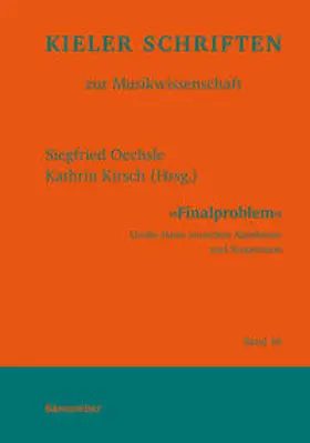 Oechsle / Kirsch |  Finalproblem | Buch |  Sack Fachmedien