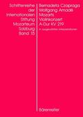 Czapraga |  Wolfgang Amadé Mozarts Violinkonzert in A-Dur KV 219 in ausgewählten Interpretationen | eBook | Sack Fachmedien