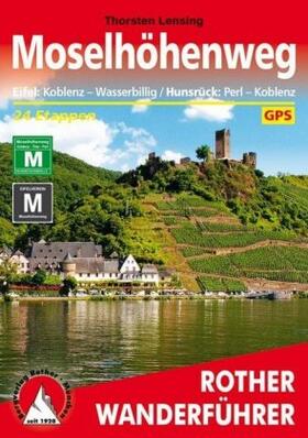 Lensing |  Rother Wanderführer Moselhöhenweg | Buch |  Sack Fachmedien