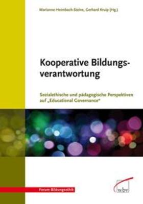 Heimbach-Steins / Kruip |  Kooperative Bildungsverantwortung | Buch |  Sack Fachmedien