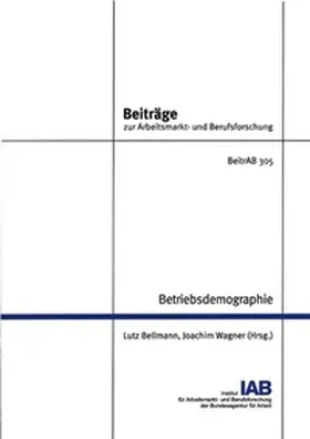 Bellmann / Wagner |  Betriebsdemographie | Buch |  Sack Fachmedien