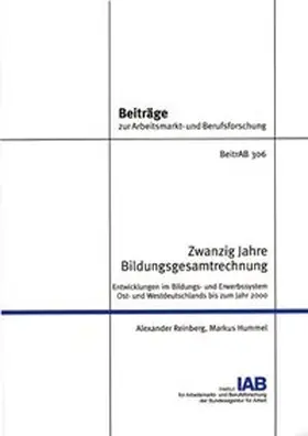 Hummel / Reinberg |  Zwanzig Jahre Bildungsgesamtrechnung | Buch |  Sack Fachmedien