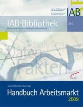 Walwei / Möller | Handbuch Arbeitsmarkt 2009 | Buch | 978-3-7639-4001-1 | sack.de