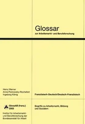 König / Piotrowsky-Rochefort / Werner |  IAB-Glossar Französisch | Buch |  Sack Fachmedien