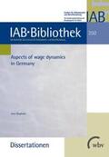 Stephani |  Aspects of wage dynamics in Germany | Buch |  Sack Fachmedien