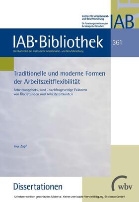 Zapf | Traditionelle und moderne Formen der Arbeitszeitflexibilität | E-Book | sack.de
