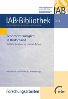 Dietrich / Patzina / Wank |  Scheinselbständigkeit in Deutschland | Buch |  Sack Fachmedien