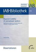Bähr |  Regional mobility of unemployed workers | eBook | Sack Fachmedien