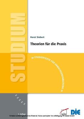 Siebert | Theorien für die Praxis | E-Book | sack.de