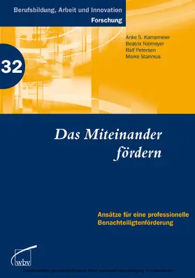 Stannius / Petersen / Kampmeier |  Das Miteinander fördern | eBook | Sack Fachmedien