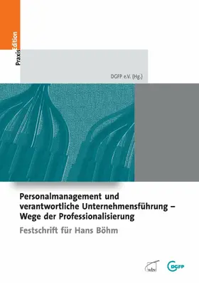 e.V. |  Personalmanagement und verantwortliche Unternehmensführung - Wege der Professionalisierun | eBook | Sack Fachmedien