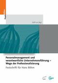 (DGFP) Deutsche Gesellschaft für Personalführung e.V.(3.OG) |  Personalmanagement und verantwortliche Unternehmensführung - Wege der Professionalisierun | eBook | Sack Fachmedien
