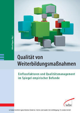Töpper | Qualität von Weiterbildungsmaßnahmen | E-Book | sack.de
