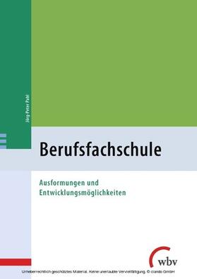 Pahl | Berufsfachschule | E-Book | sack.de