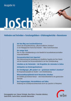 Tschirpke / Peters / Liebetanz | JoSch - Journal der Schreibberatung 02/2015 | Buch | 978-3-7639-5682-1 | sack.de