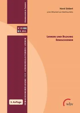Siebert |  Lernen und Bildung Erwachsener | Buch |  Sack Fachmedien