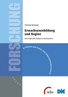 Bernhard / Bernhard-Skala |  Erwachsenenbildung und Region | Buch |  Sack Fachmedien