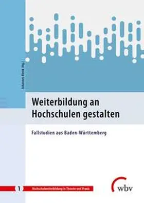 Klenk |  Weiterbildung an Hochschulen gestalten | Buch |  Sack Fachmedien