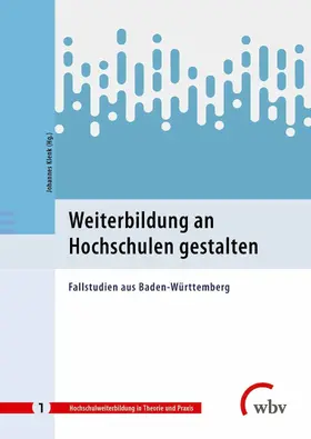 Klenk |  Weiterbildung an Hochschulen gestalten | eBook | Sack Fachmedien