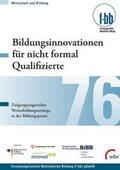 Pfeiffer / Kretschmer / Goth |  Bildungsinnovationen für nicht formal Qualifizierte | Buch |  Sack Fachmedien