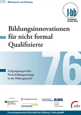 Pfeiffer / Kretschmer / Goth |  Bildungsinnovationen für nicht formal Qualifizierte | eBook | Sack Fachmedien