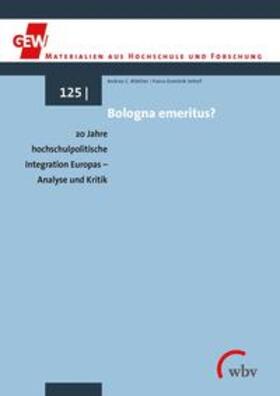 Blättler / Imhof |  Bologna emeritus? | Buch |  Sack Fachmedien