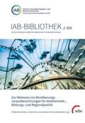Wilke / Iwanow / Fuchs |  Zur Relevanz von Bevölkerungsvorausberechnungen für Arbeitsmarkt-, Bildungs- und Regionalpolitik | eBook | Sack Fachmedien