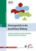 Heinrichs / Reinke / Minnameier |  Heterogenität in der beruflichen Bildung | eBook | Sack Fachmedien